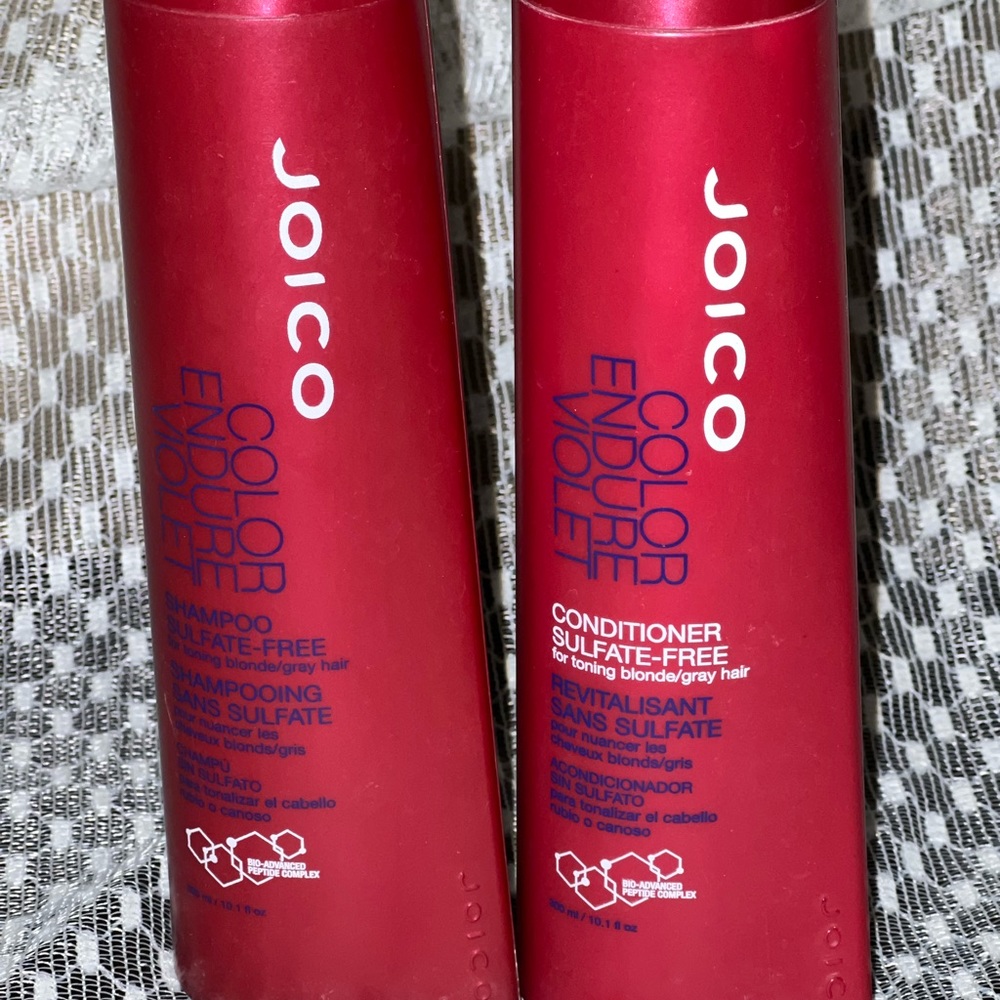 Joico Color Endure Violet Shampoo and conditioner